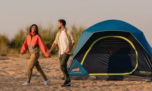 Open Desert Tent